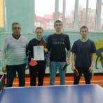 25.01.2024 р. згідно з календарем «Шкільних ігор» змагання з настільного тенісу 3 2 1