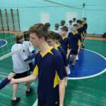 21.11.2024 р. «Пліч-о-пліч всеукраїнські шкільні ліги» змагання з волейболу серед юнаків 8-9 кл. 4 2 3