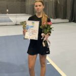 Гудз Вероніка – срібний призер всеукраїнських юнацьких турнірів з тенісу 4 1 2